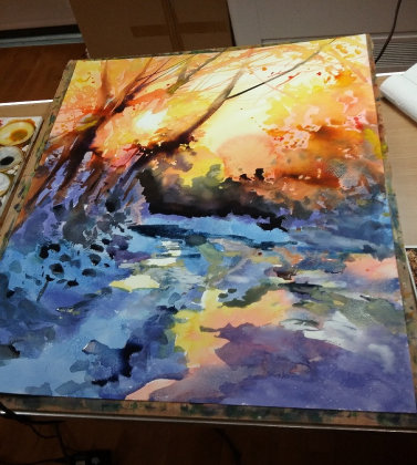 Andrew Jenkin Watercolour